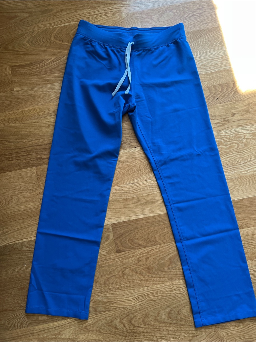 Figs Electric Blue Drawstring Scrub Pant